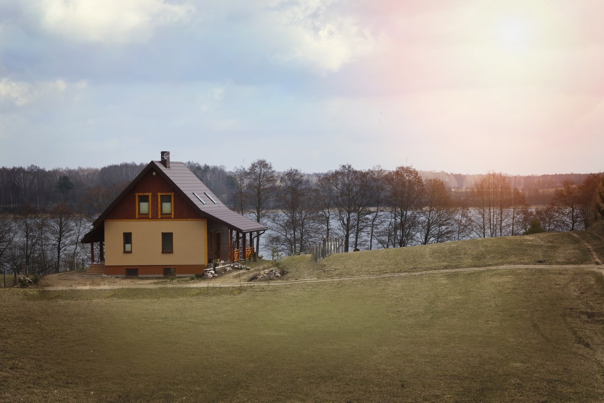 Agroturystyka na suwalszczyźnie, domek w wysokim standardzie
